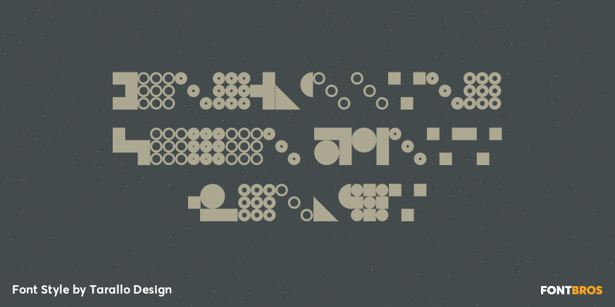 FormPattern Color Three Vintage Poster