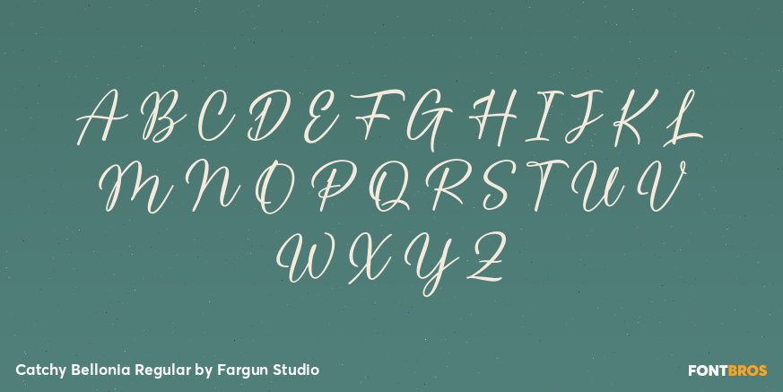 Catchy Bellonia Regular Font Poster #1