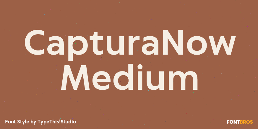 CapturaNow Medium Poster