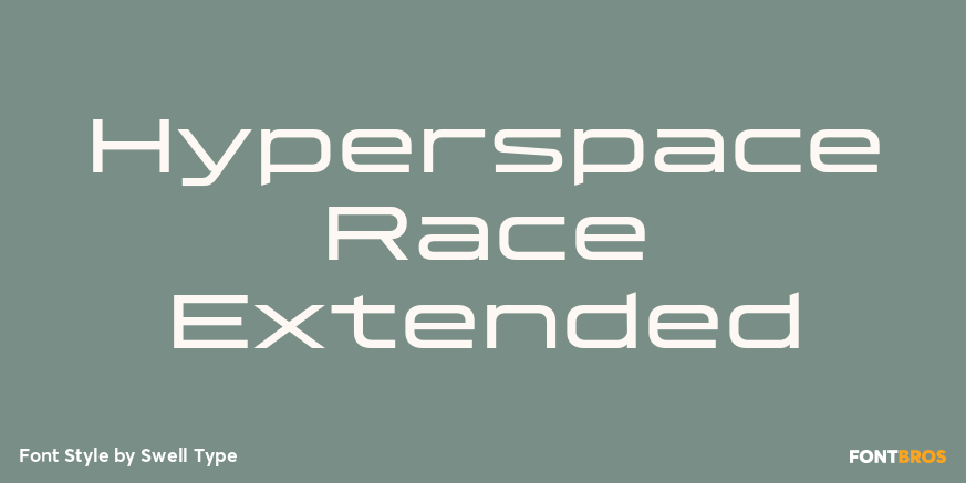 Hyperspace Race Extended Poster