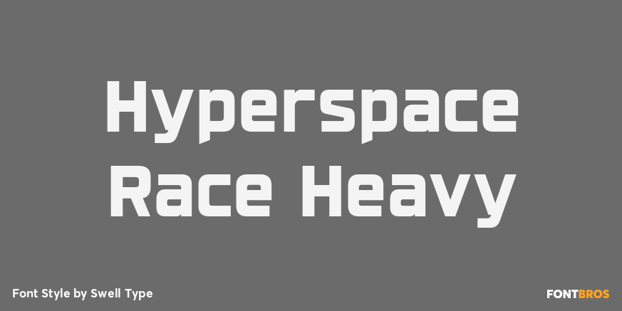 Hyperspace Race Heavy Poster