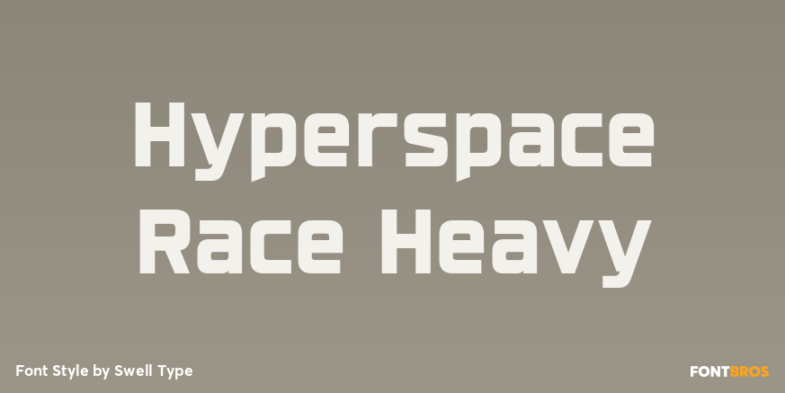 Hyperspace Race Heavy Poster