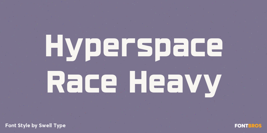 Hyperspace Race Heavy Poster