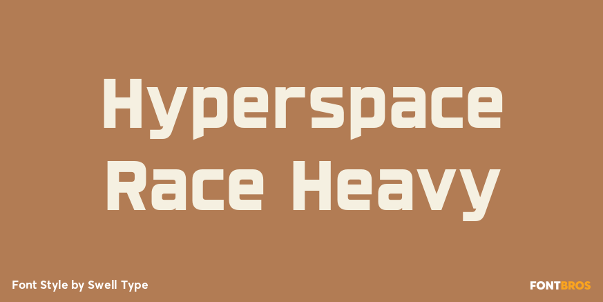 Hyperspace Race Heavy Poster