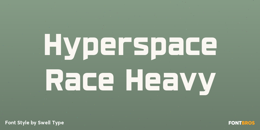 Hyperspace Race Heavy Poster