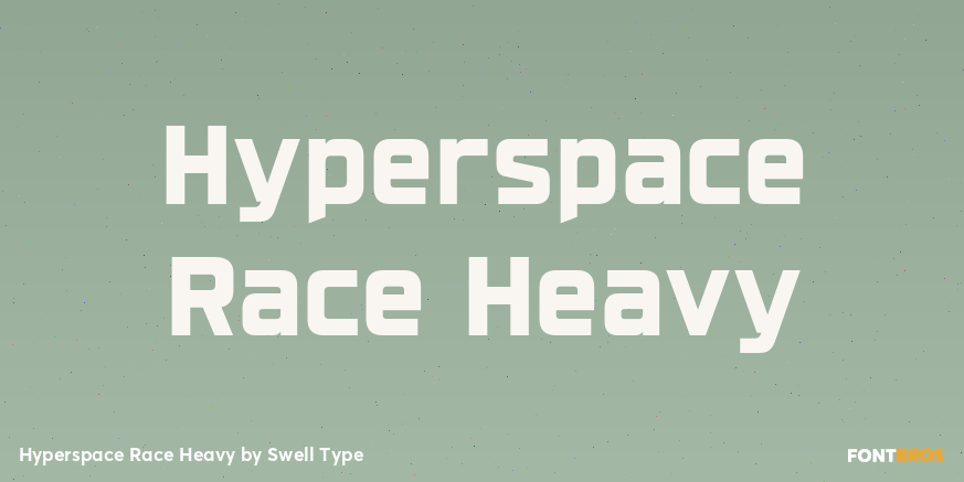 Hyperspace Race Heavy Poster
