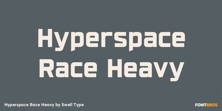 Hyperspace Race Heavy Poster