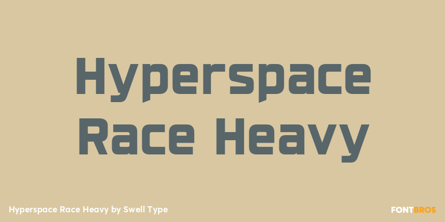 Hyperspace Race Heavy Poster