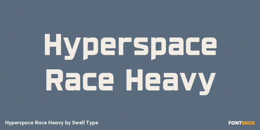 Hyperspace Race Heavy Poster