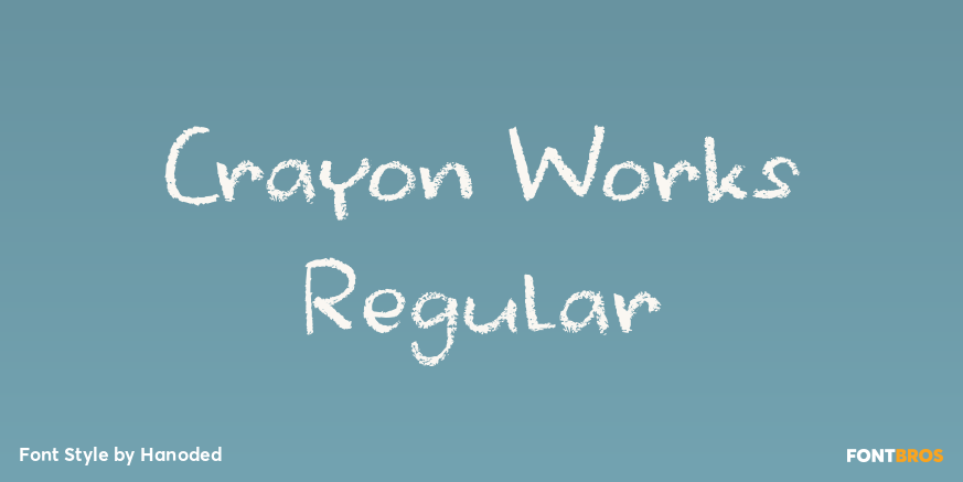 Crayon Works Regular Poster