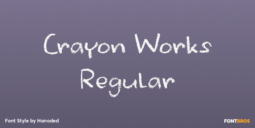 Crayon Works Regular Poster