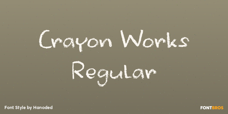 Crayon Works Regular Poster
