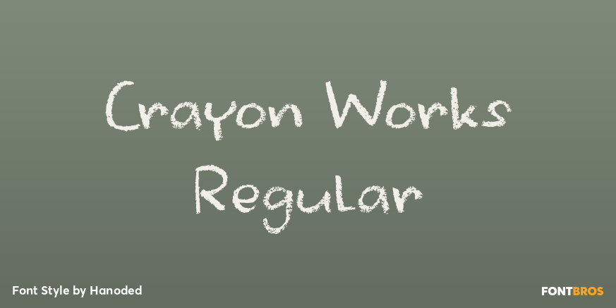 Crayon Works Regular Poster