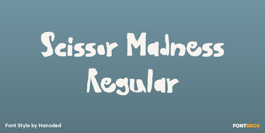 Scissor Madness Regular Poster