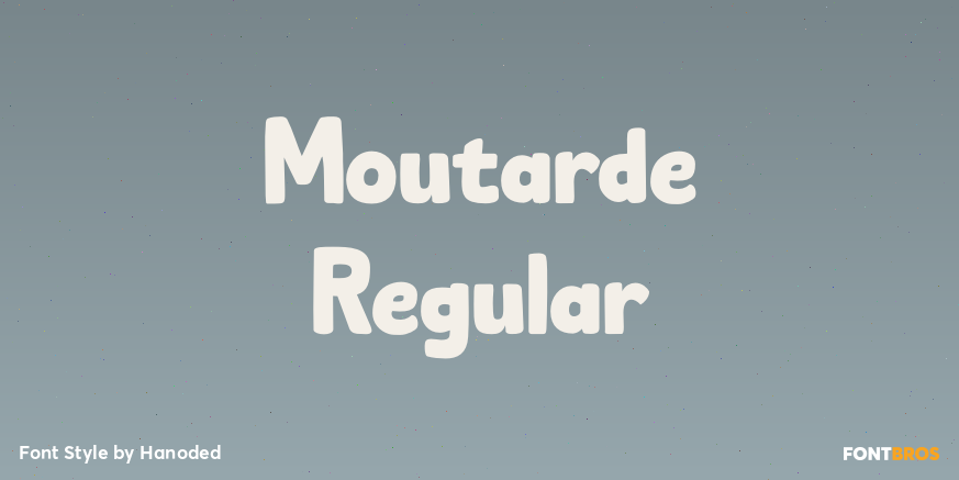 Moutarde Regular Poster
