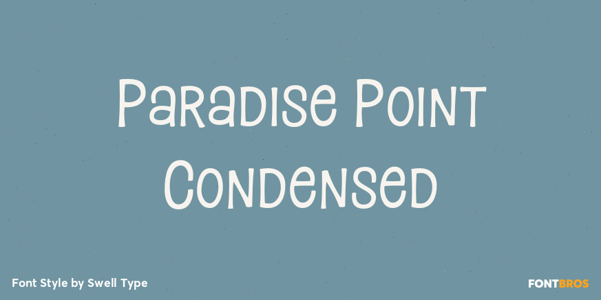 Paradise Point Condensed Poster