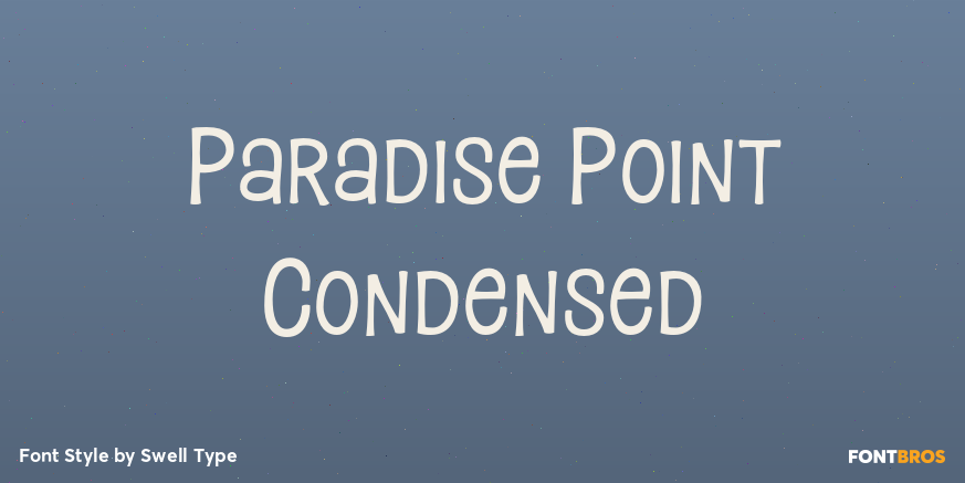 Paradise Point Condensed Poster