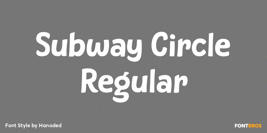 Subway Circle Regular Poster