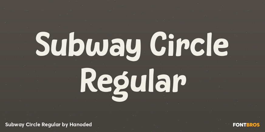 Subway Circle Regular Poster