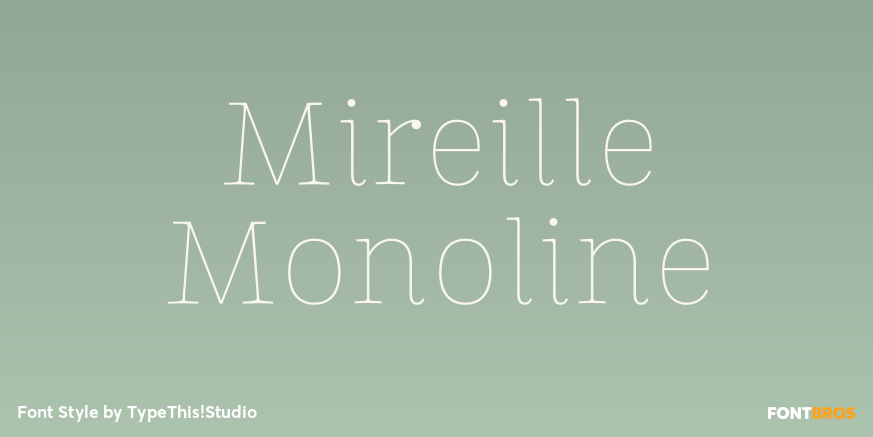 Mireille Monoline Poster