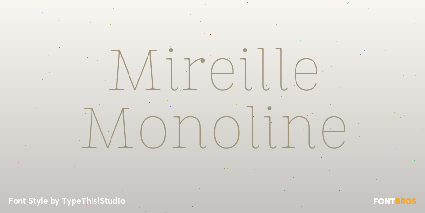 Mireille Monoline Poster