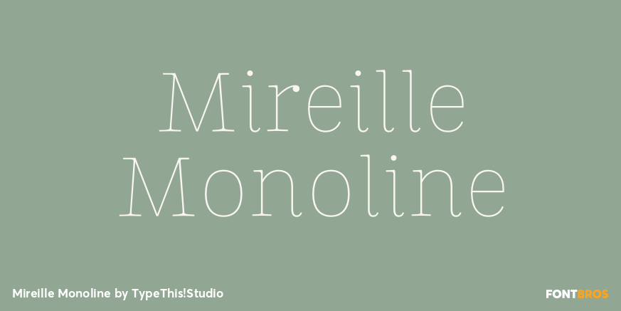 Mireille Monoline Poster
