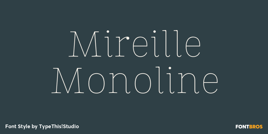 Mireille Monoline Poster