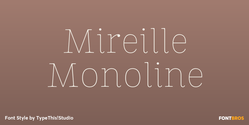 Mireille Monoline Poster