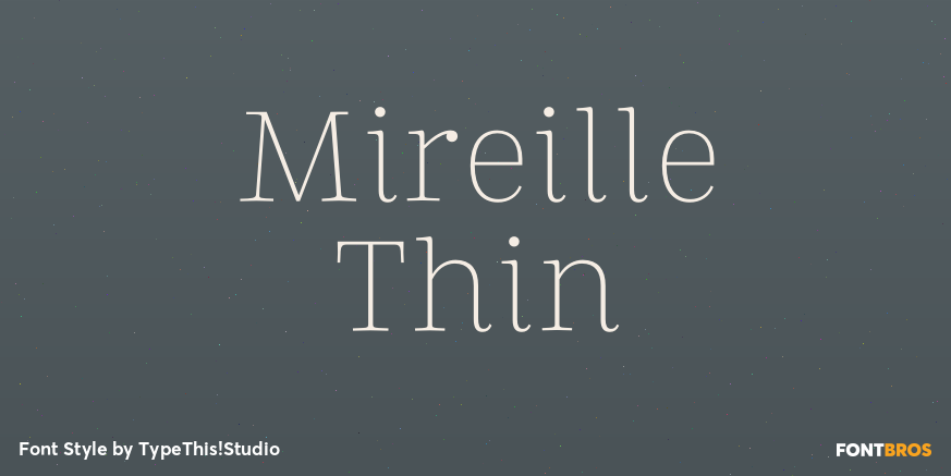 Mireille Thin Poster