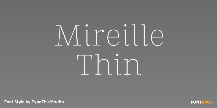 Mireille Thin Poster