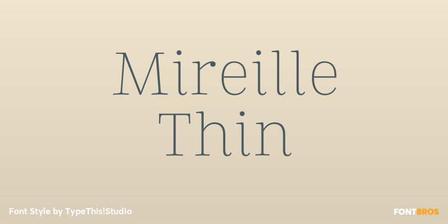 Mireille Thin Poster