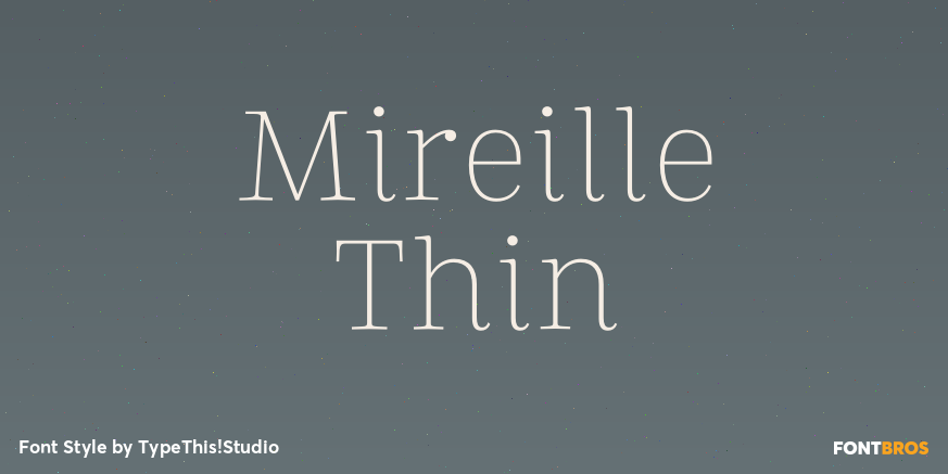 Mireille Thin Poster