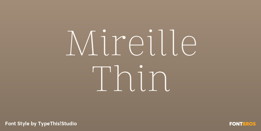 Mireille Thin Poster