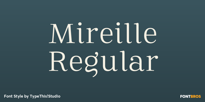 Mireille Regular Poster