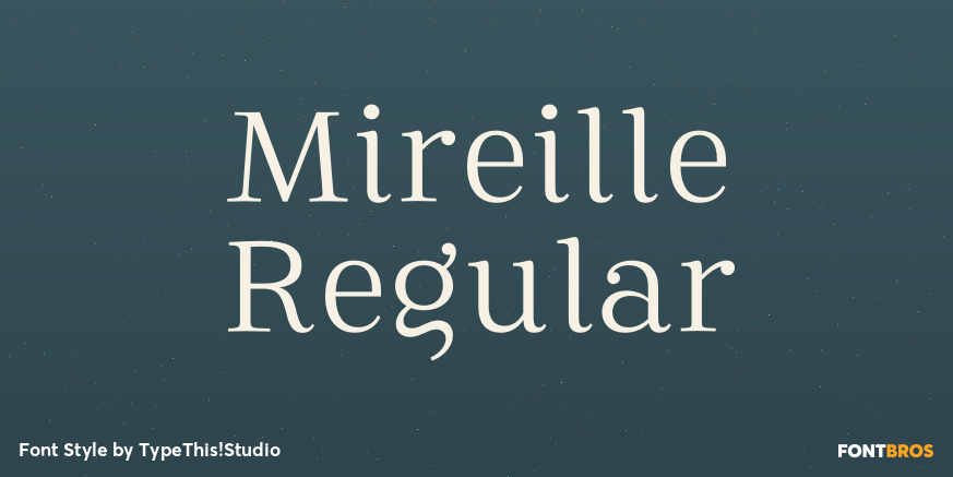 Mireille Regular Poster