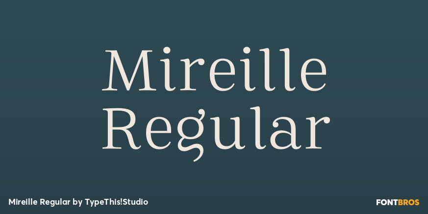 Mireille Regular Poster