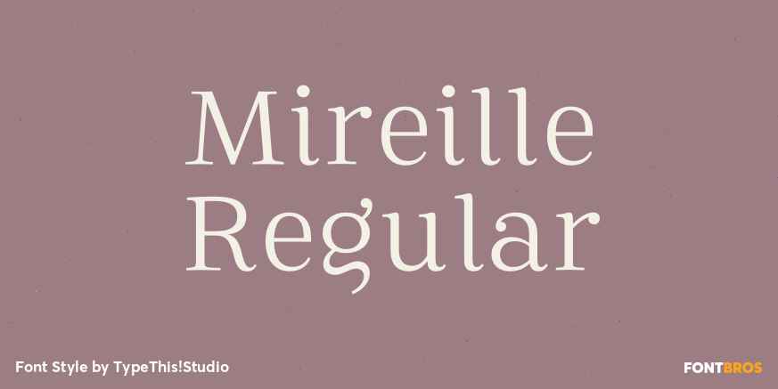 Mireille Regular Poster
