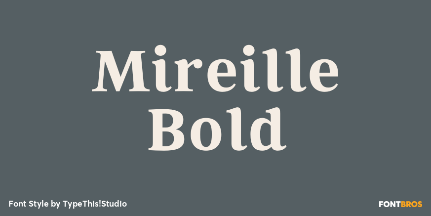 Mireille Bold Poster