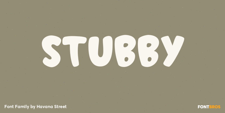 Stubby Poster