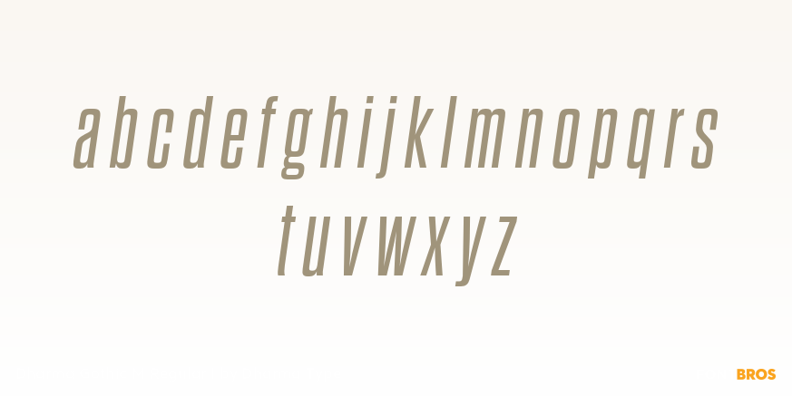 Dharma Gothic M Regular I Font Poster #3