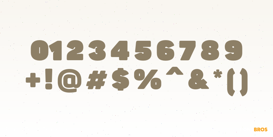 Panton Fat Font Poster #4