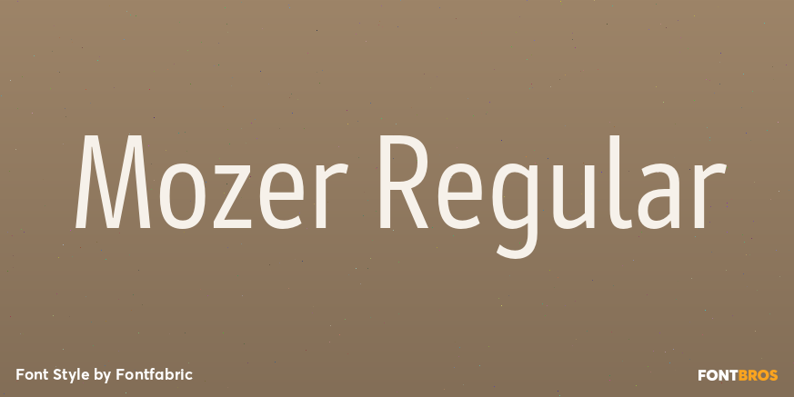 Mozer Regular Poster