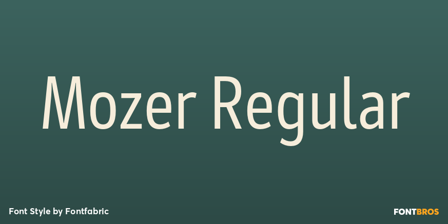 Mozer Regular Poster
