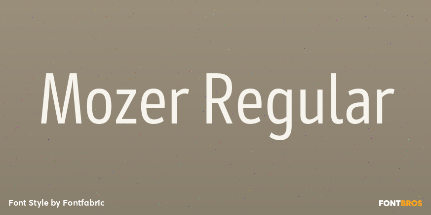 Mozer Regular Poster
