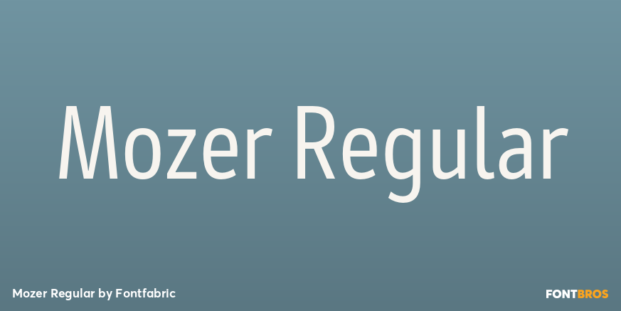 Mozer Regular Poster