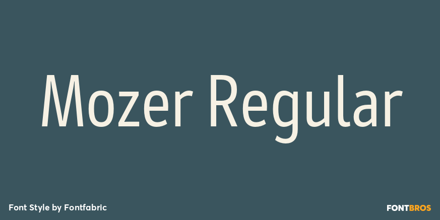 Mozer Regular Poster
