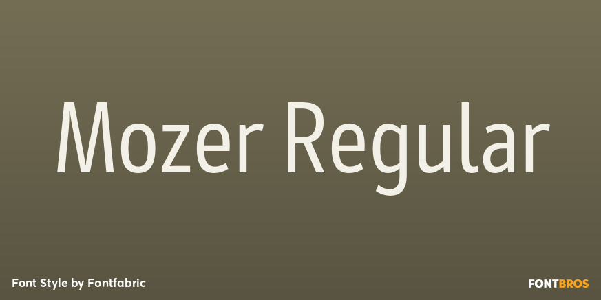 Mozer Regular Poster