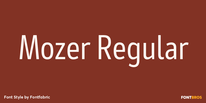 Mozer Regular Poster