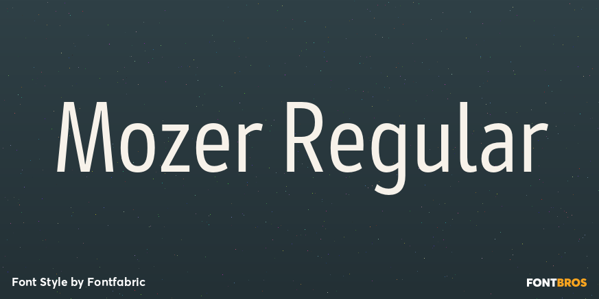 Mozer Regular Poster