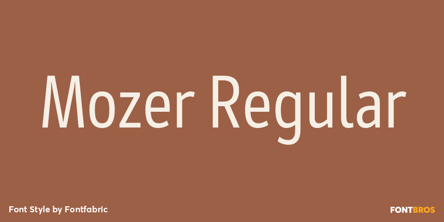 Mozer Regular Poster